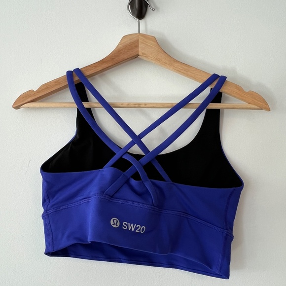Lululemon Energy Bra Long Line - Size 6 - Seawheeze 2020 - Picture 2 of 2